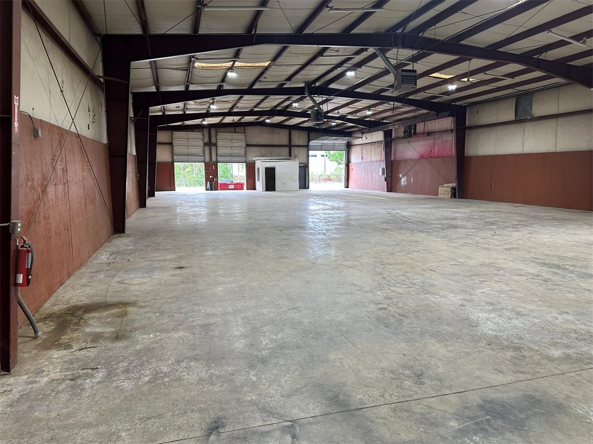 Interior of NMV Expedition warehouse in Pineville, NC